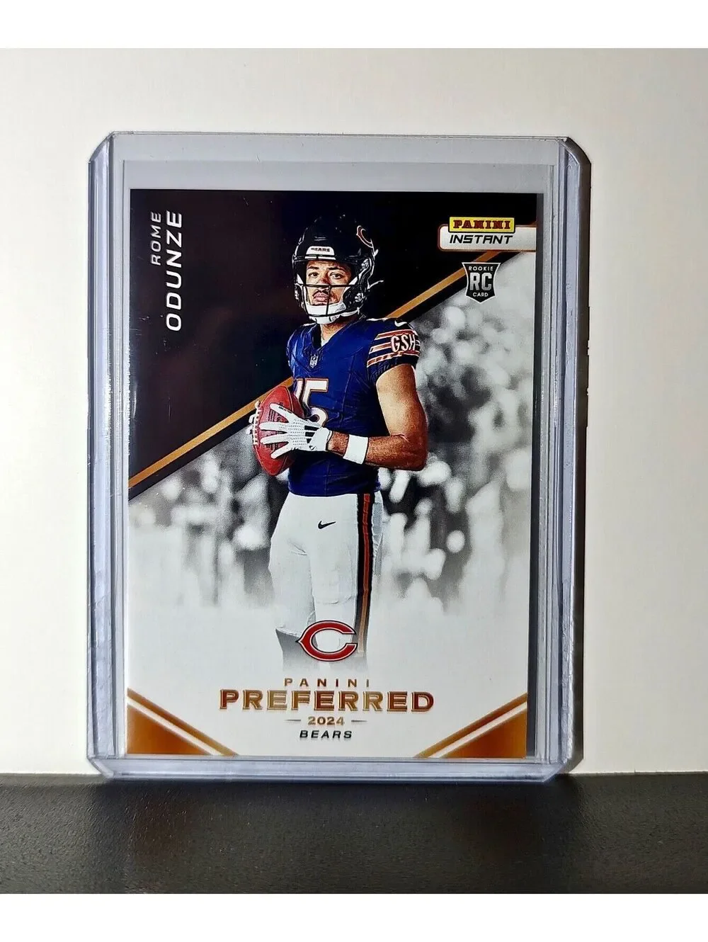Rome Odunze 2024 Panini Preferred NFL #23 Rookie Card Chicago Bears 1/335